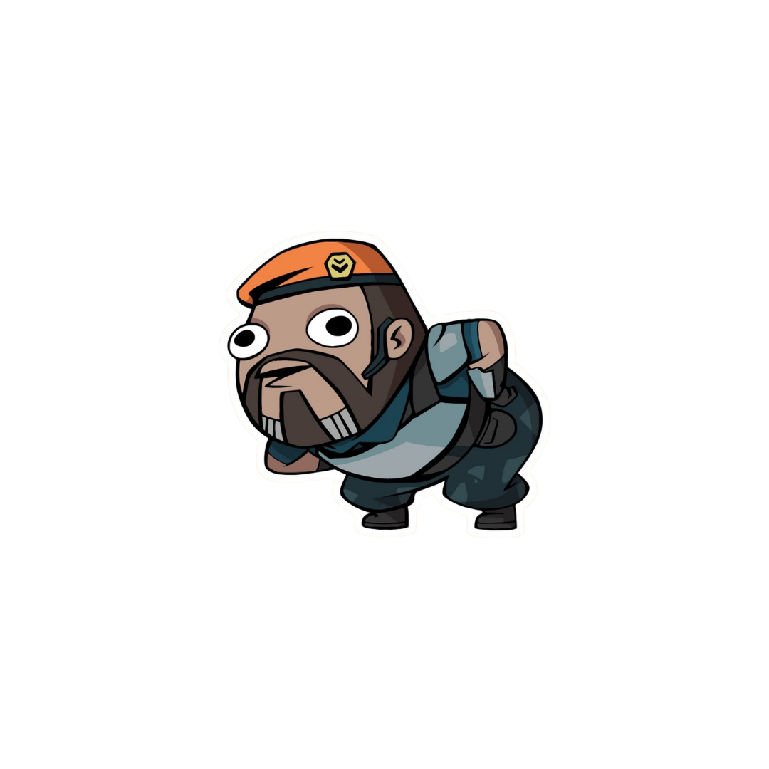 Brimstone Funny Valorant stickers