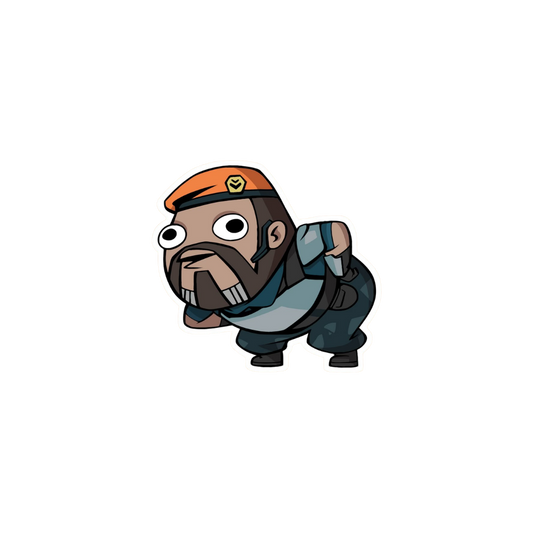 Brimstone Funny Valorant stickers
