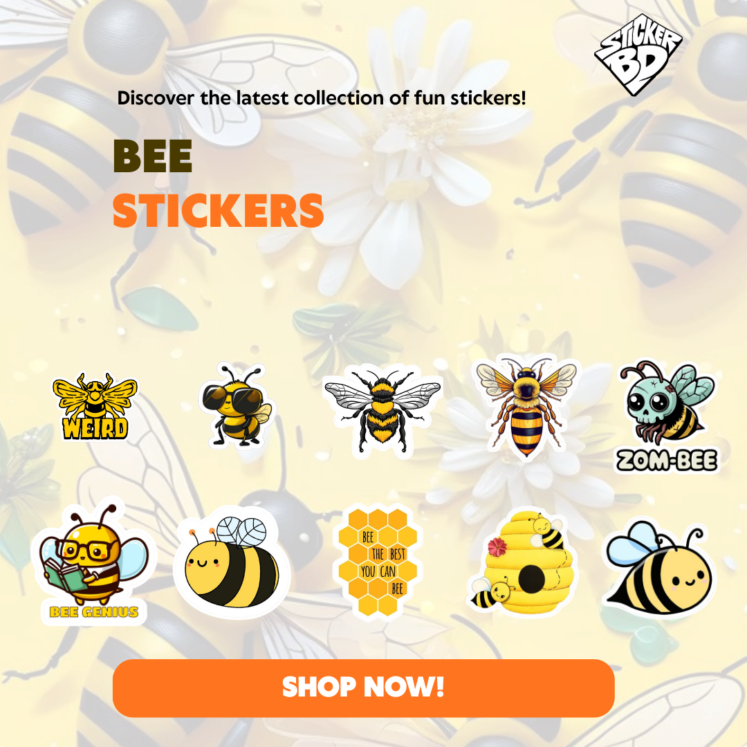 Bee Sticker Bundle