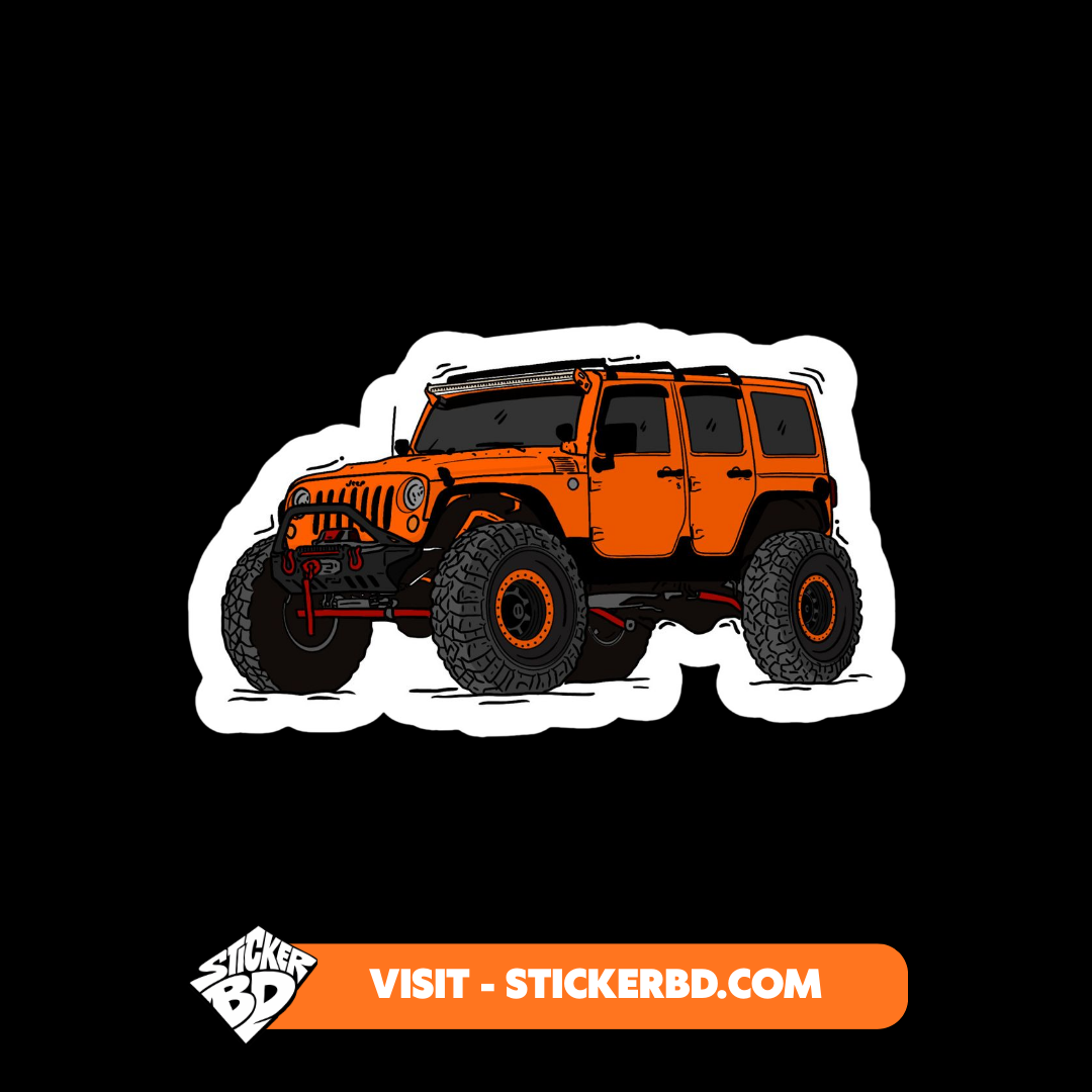 Off-Road SUV Adventure Stickers Bundle