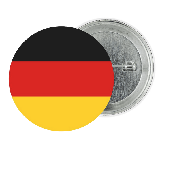 Germany Fan Tinplate Badge