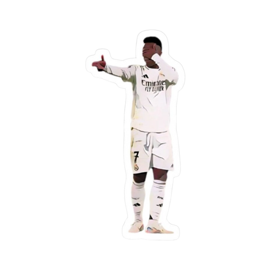 Vini Junior | Real Madrid Premium Sticker | Football Club