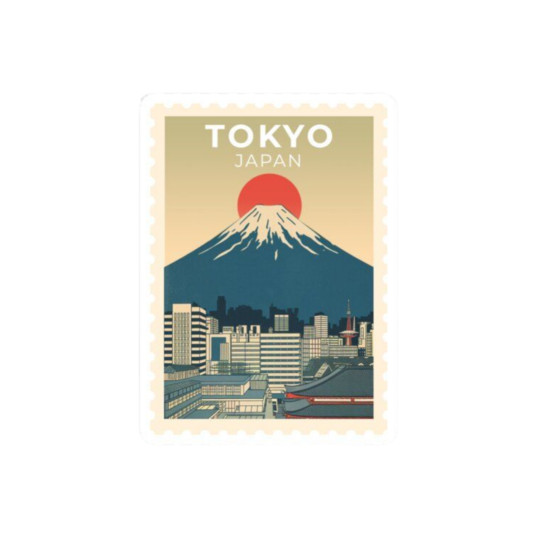 Japan 3 | Country Premium Sticker | Country, Flag & Travel Sticker