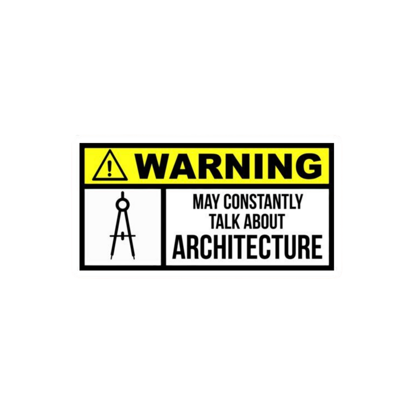 Architecture 2 | Architecture Premium Sticker | Profession Sticker