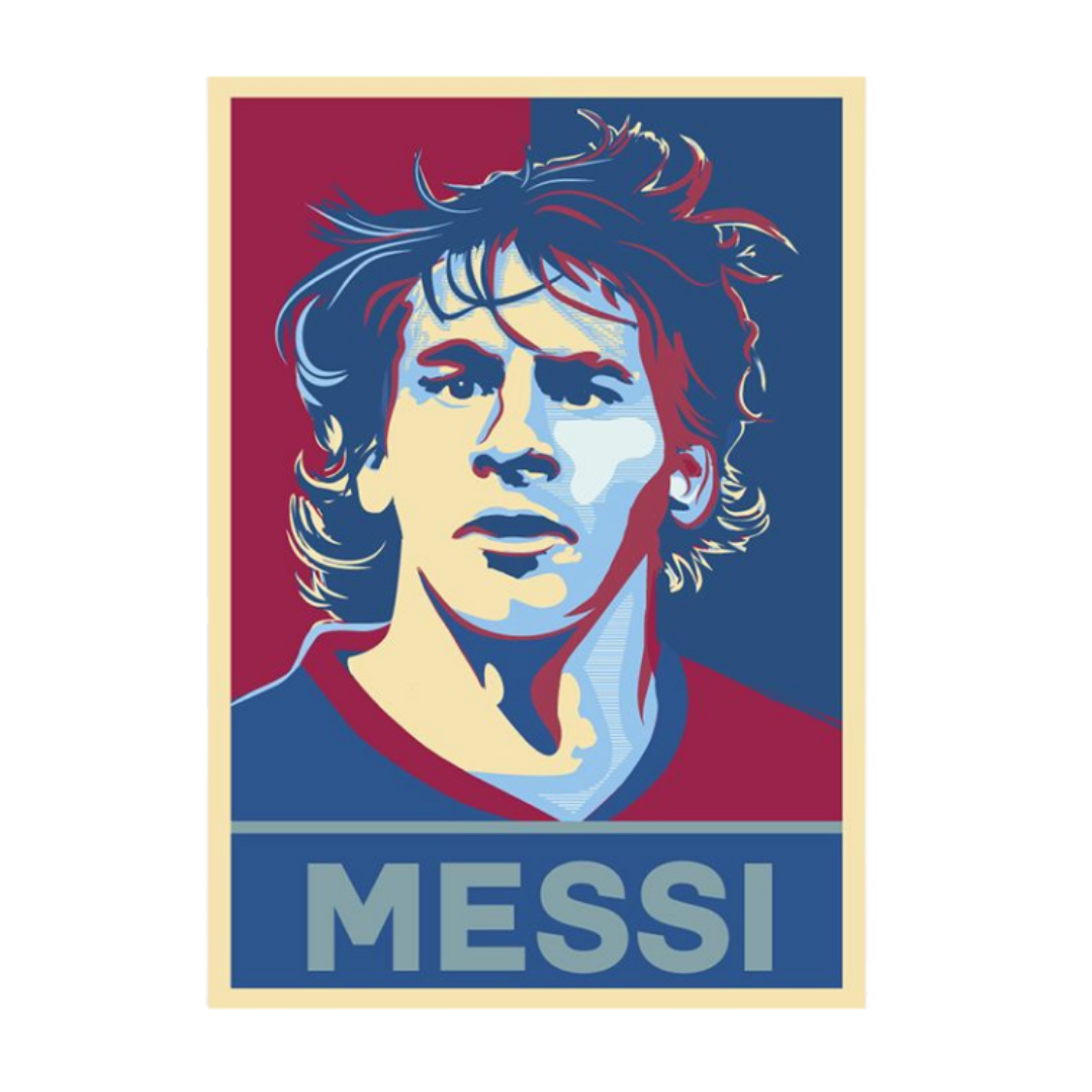 Get Messi Sticker Messi 42 | Leo Messi Premium Football Sticker | Legendary Footballer ...