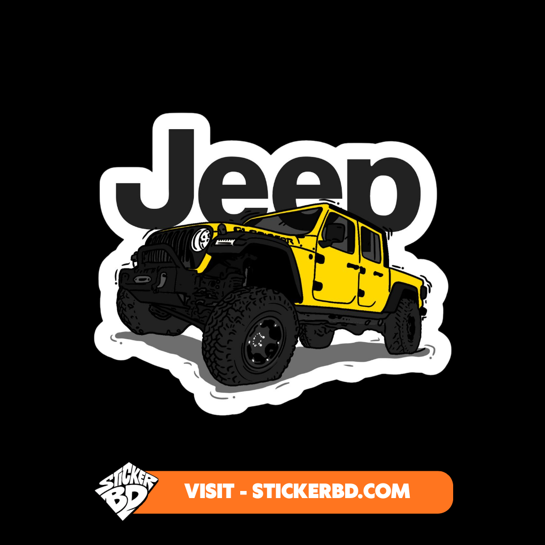 Off-Road SUV Adventure Stickers Bundle