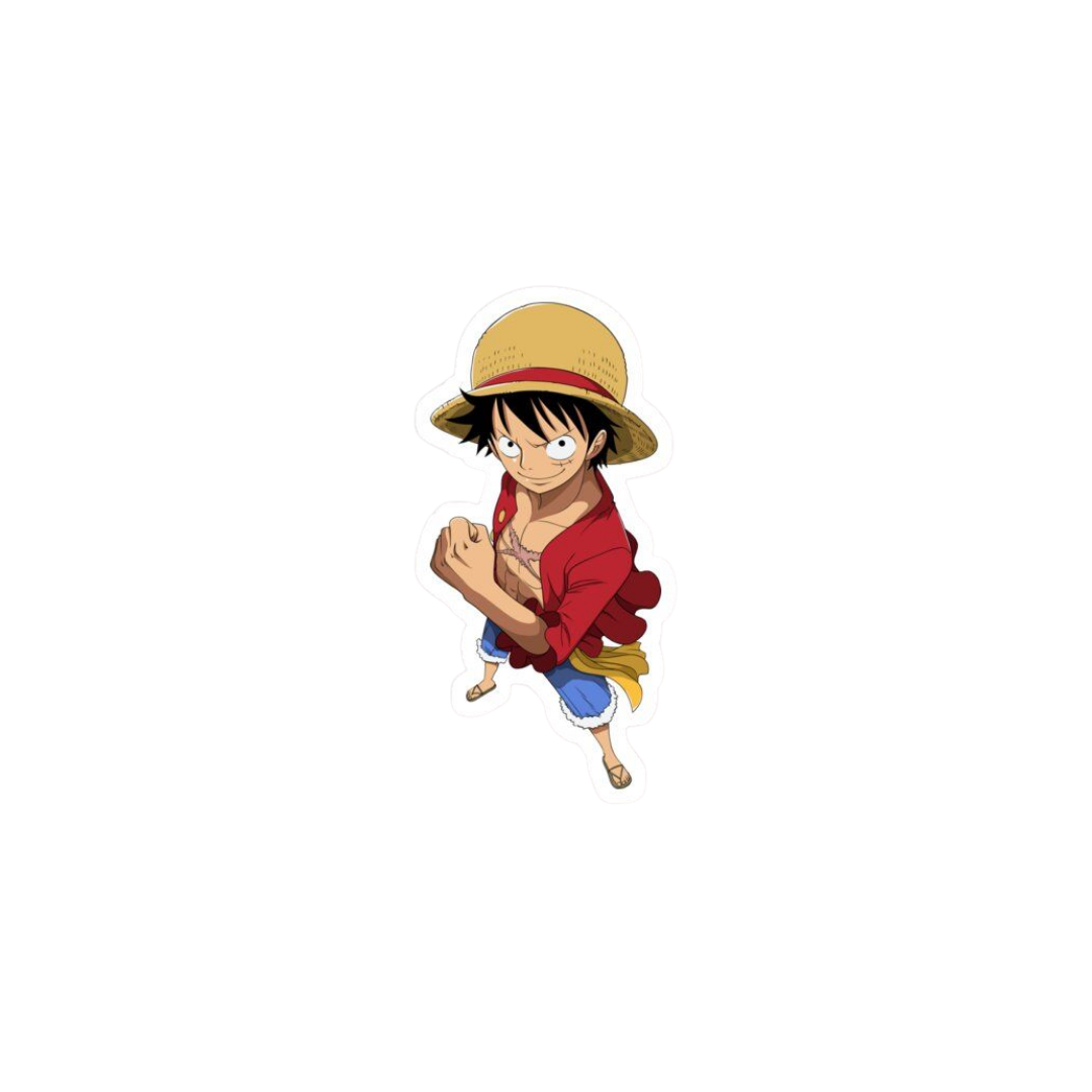 Monkey D. Luffy Anime Sticker Bundle