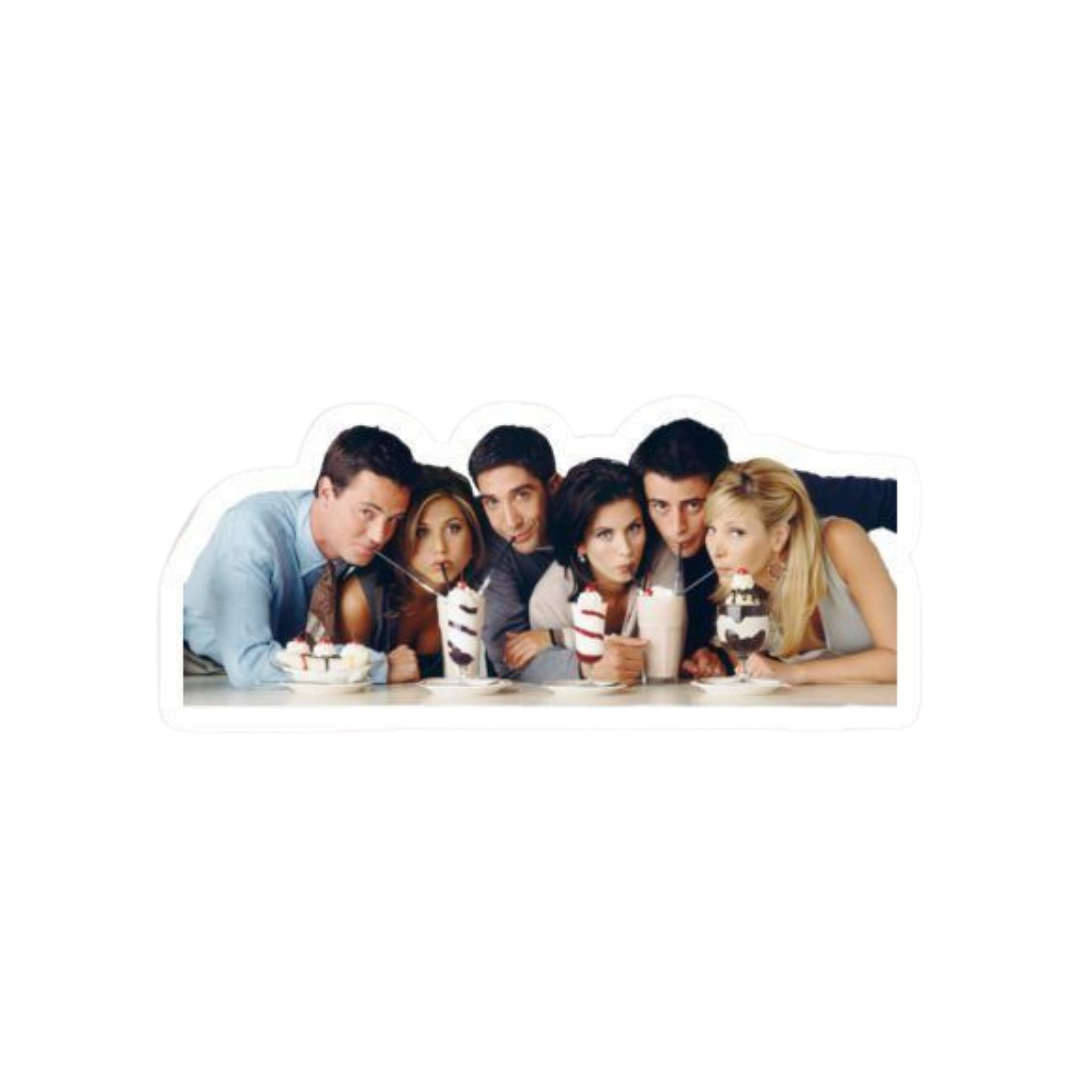 Hall of Friends | F.R.I.E.N.D.S Sticker | TV Series
