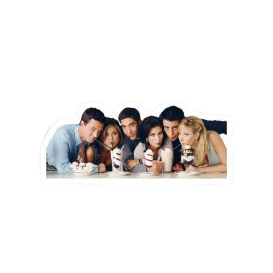 Hall of Friends | F.R.I.E.N.D.S Sticker | TV Series