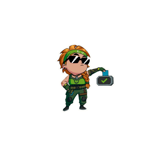 Skye clock out Valorant stickers