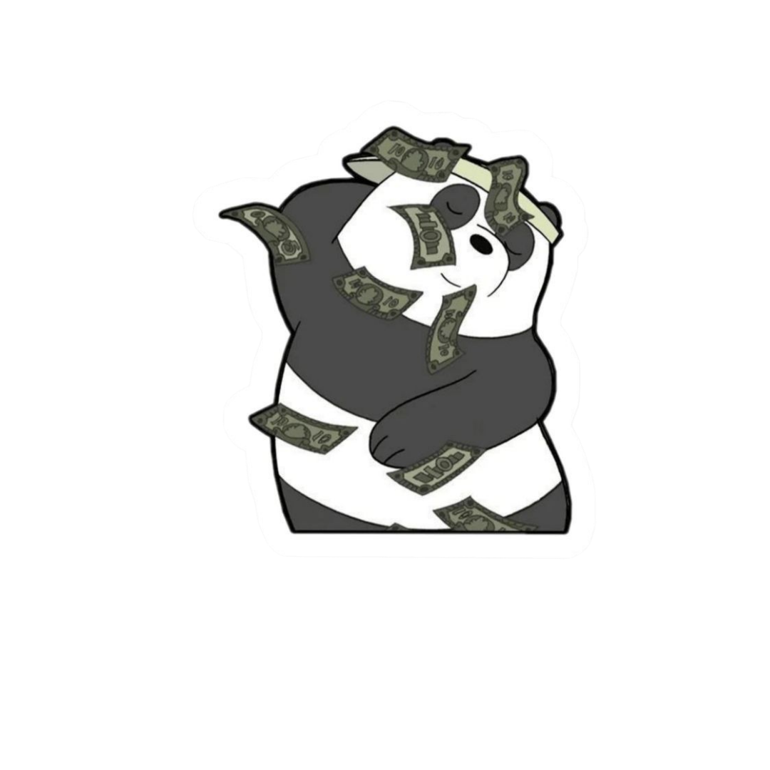 Panda 10 Sticker