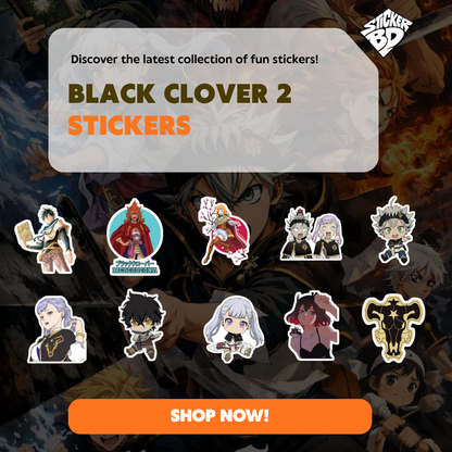 Black Clover Sticker Bundle 2