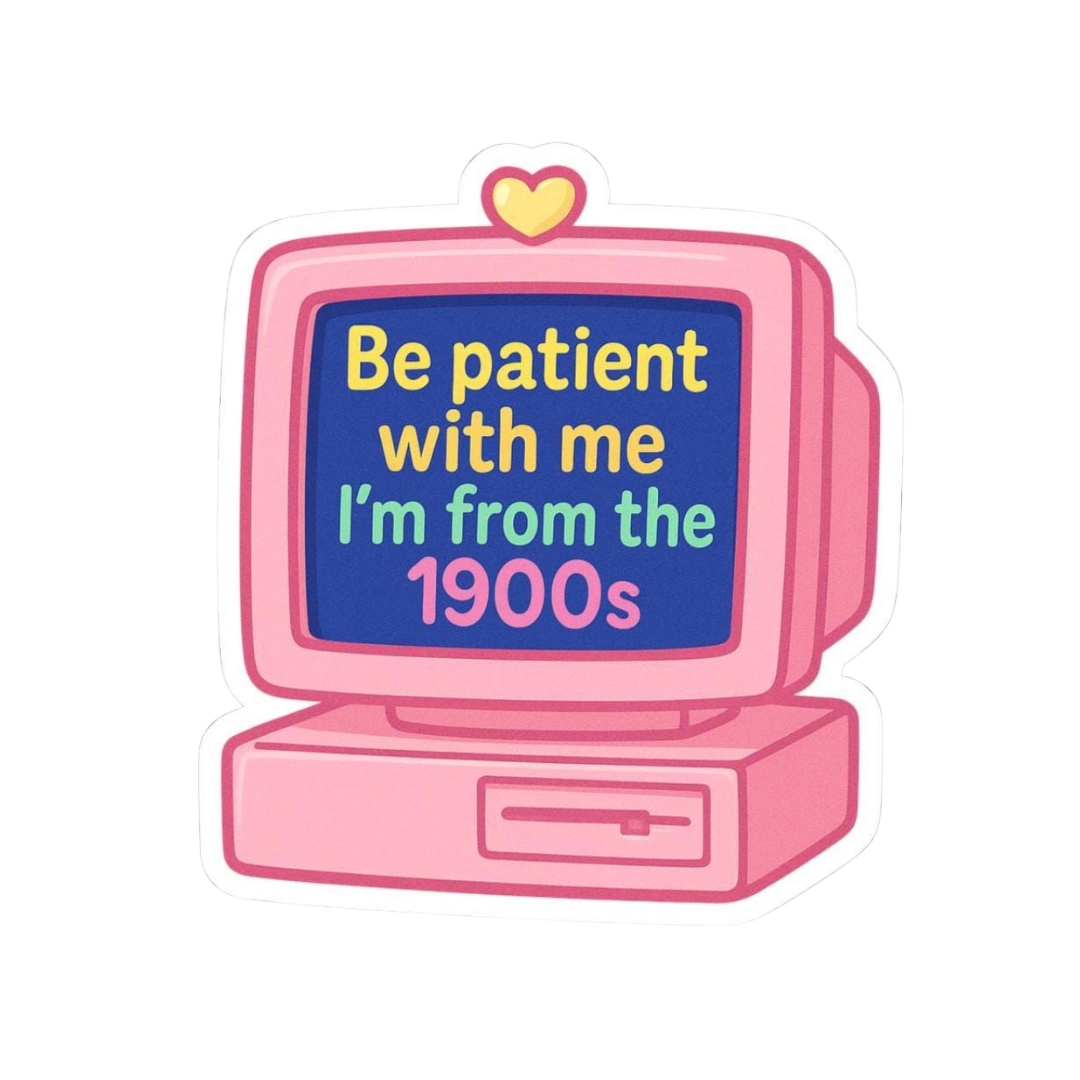 Pink Sticker 33 | Women Pink Barbie Lady | Aesthetic Girl Power Premium Sticker