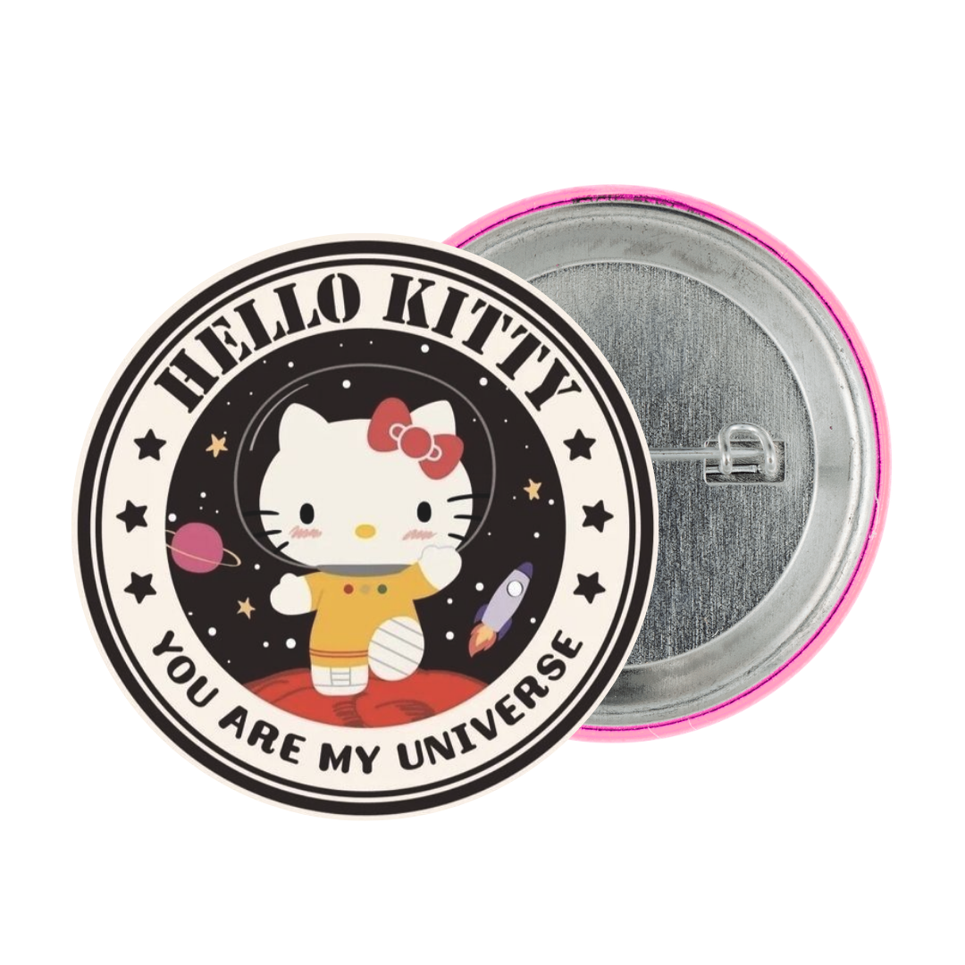 Hello kitty Tinplate Badge