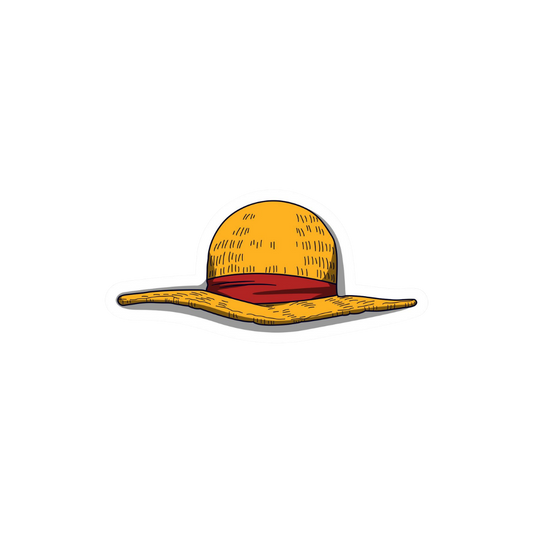 Monkey D. Luffy Straw Hat Anime stickers