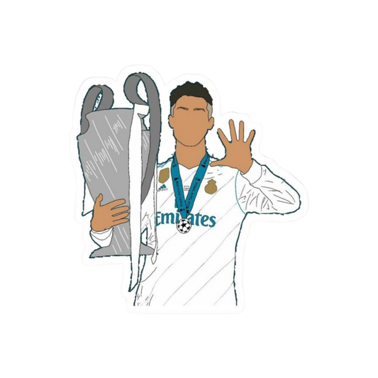 Ronaldo | Real Madrid Premium Sticker | Football Club