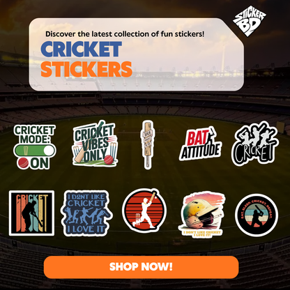 Cricket Lovers Sticker Bundle – Game On Edition