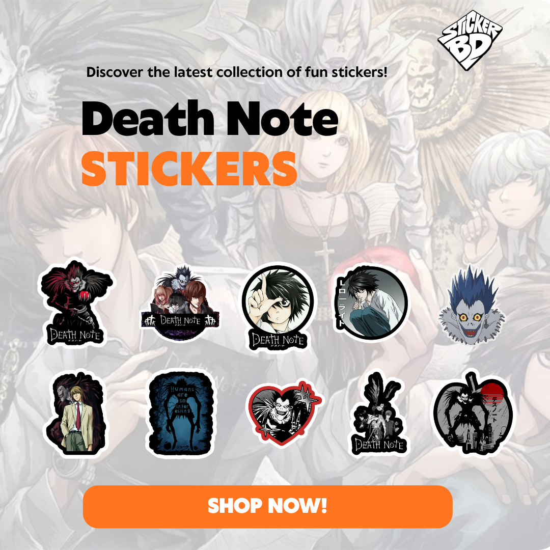 Death Note Anime Sticker Bundle