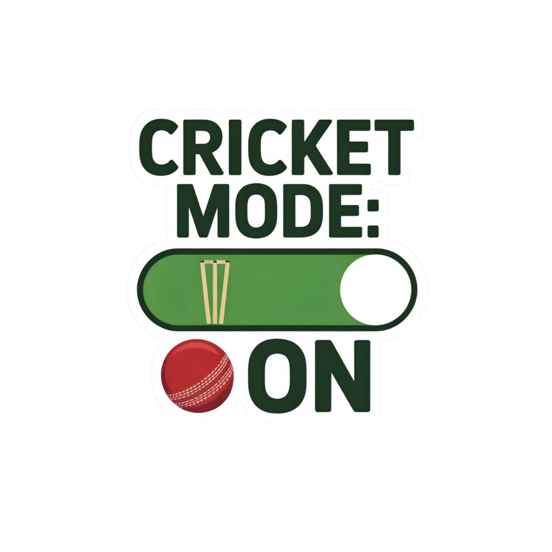 Cricket Lovers Sticker