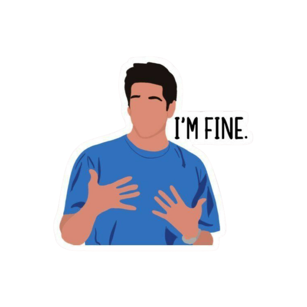 Ross | F.R.I.E.N.D.S Sticker | TV Series