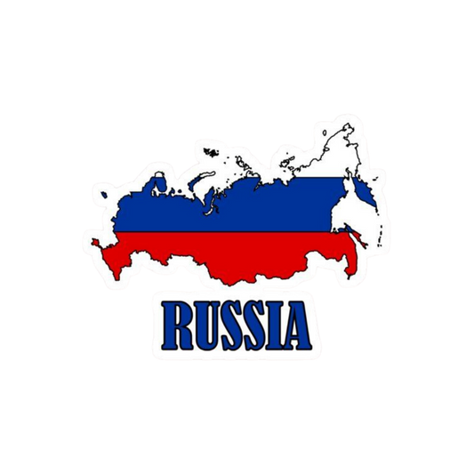 Russia | Country Premium Sticker | Country, Flag & Travel Sticker