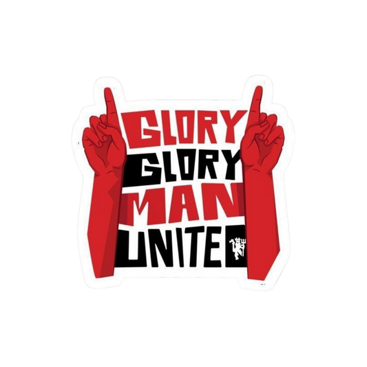 Glory Manchester United | Manchester United Premium Sticker | Football Club