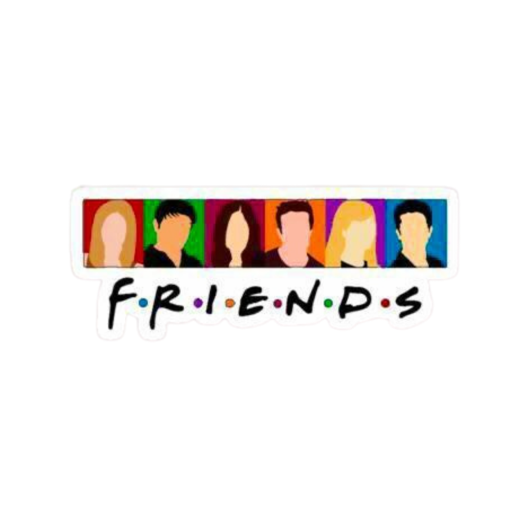 World of Friends | F.R.I.E.N.D.S Sticker | TV Series
