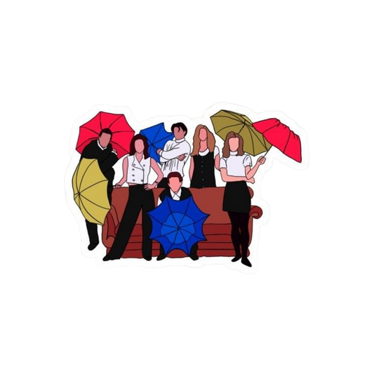 Theme of Friends | F.R.I.E.N.D.S Sticker | TV Series