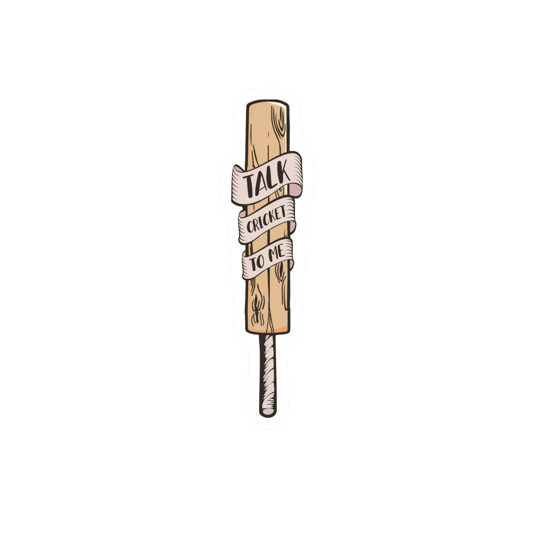 Cricket Lovers Sticker 4