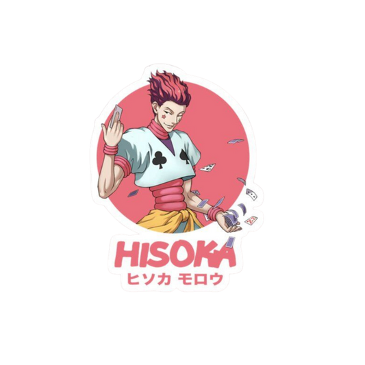 Hunter X Hunter anime stickers Hisoka