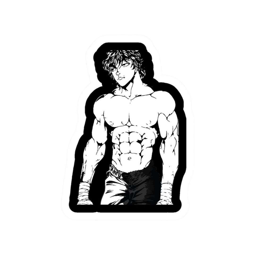 Baki anime stickers Baki 3