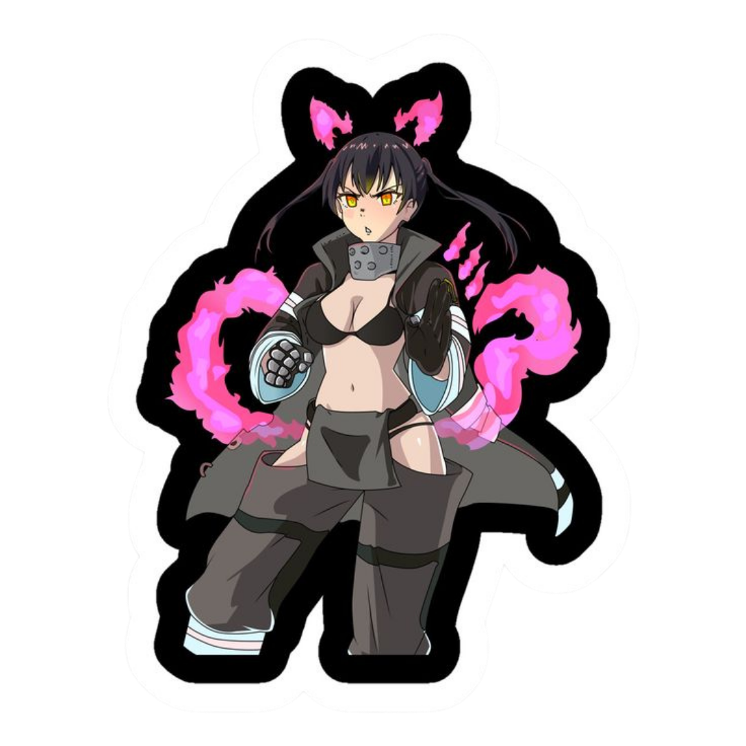 Fire Force Sticker 3 | Action Anime Premium Sticker