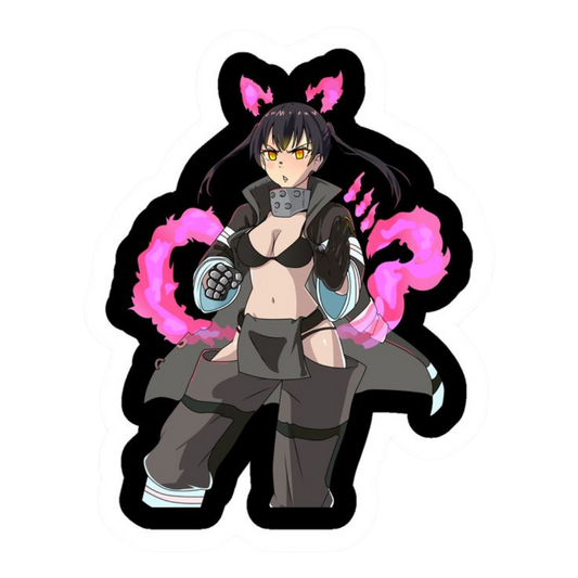 Fire Force Sticker 3 | Action Anime Premium Sticker