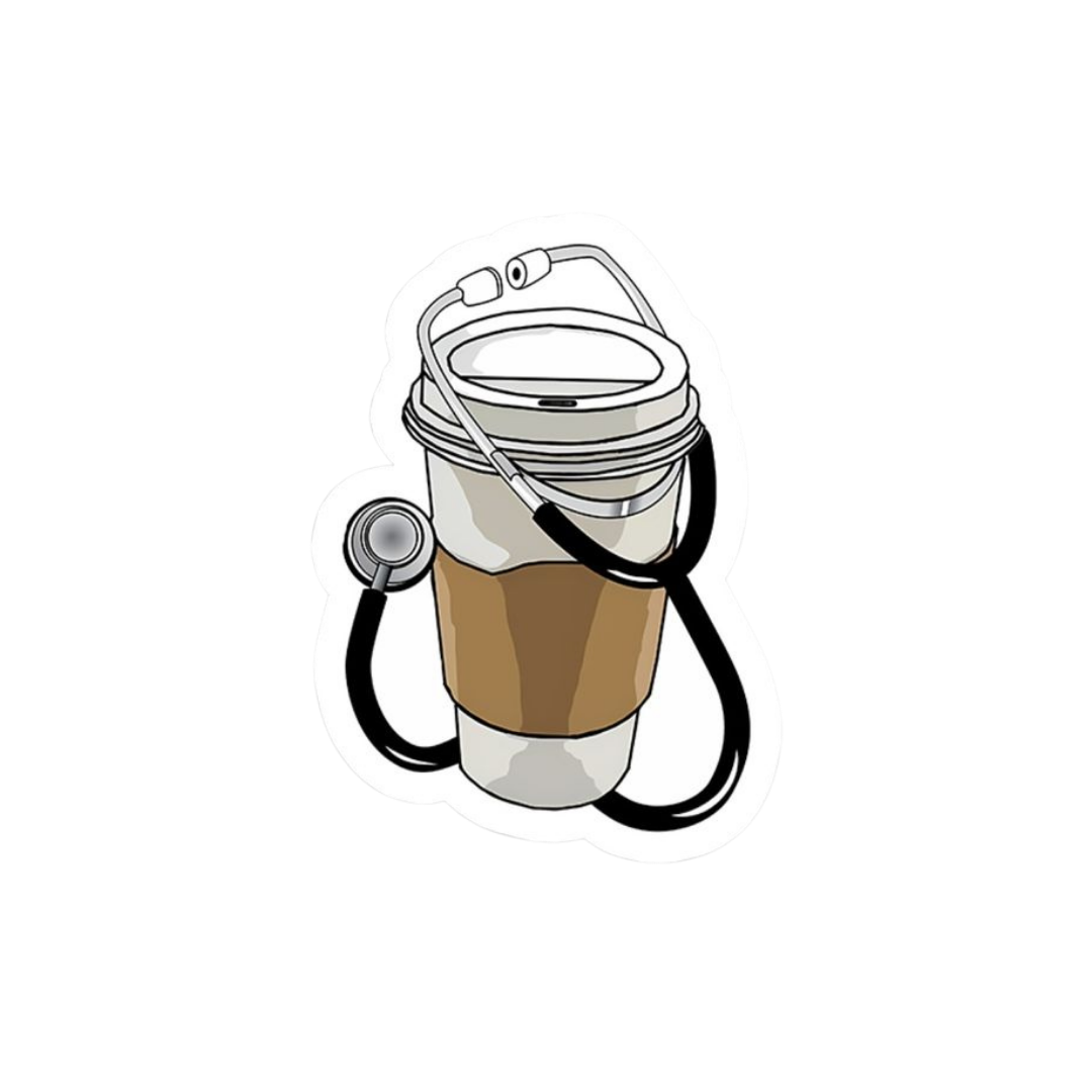 Doctor stickers Coffee