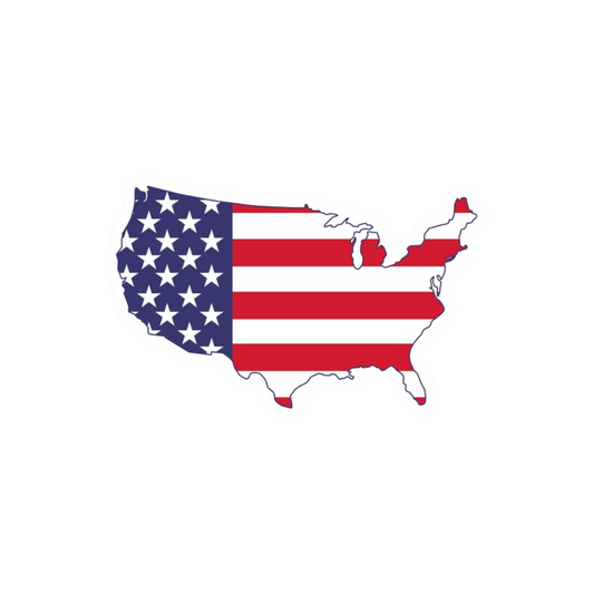 USA 3 | Country Premium Sticker | Country, Flag & Travel Sticker