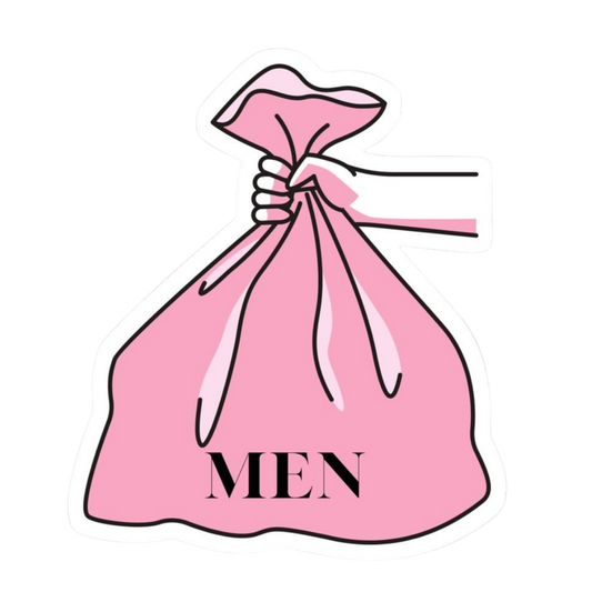 Pink Sticker 40 | Women Pink Barbie Lady | Aesthetic Girl Power Premium Sticker