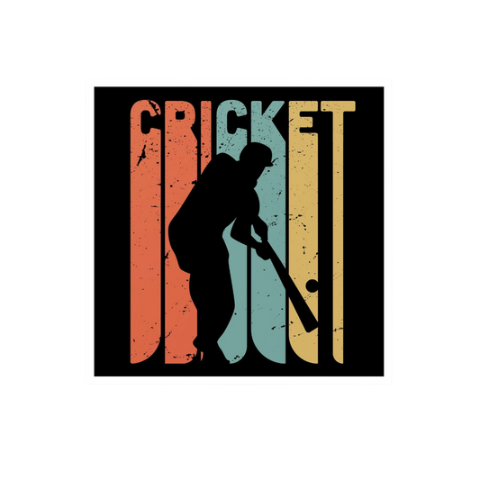 Cricket Lovers Sticker 6