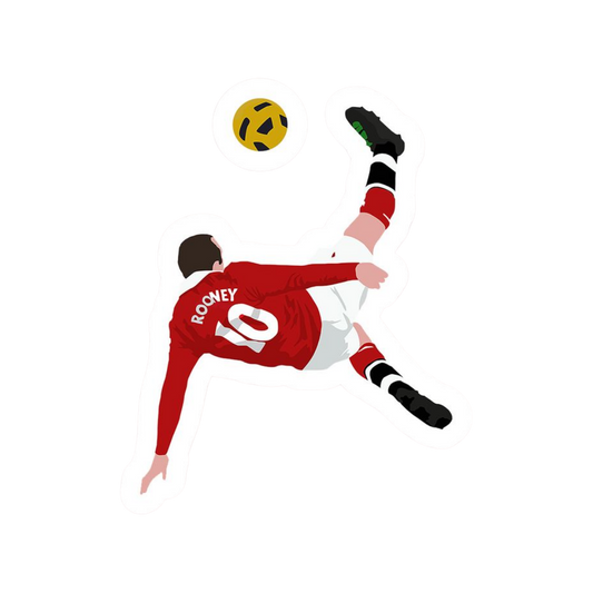 Rooney 10 | Manchester United Premium Sticker | Football Club