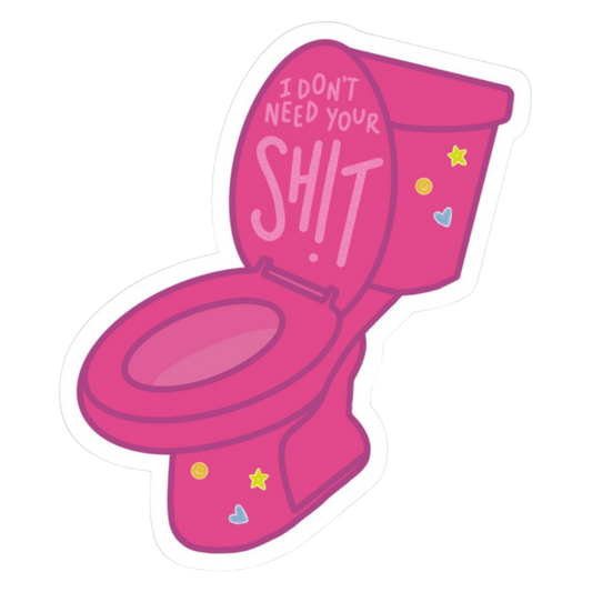 Pink Sticker 41 | Women Pink Barbie Lady | Aesthetic Girl Power Premium Sticker