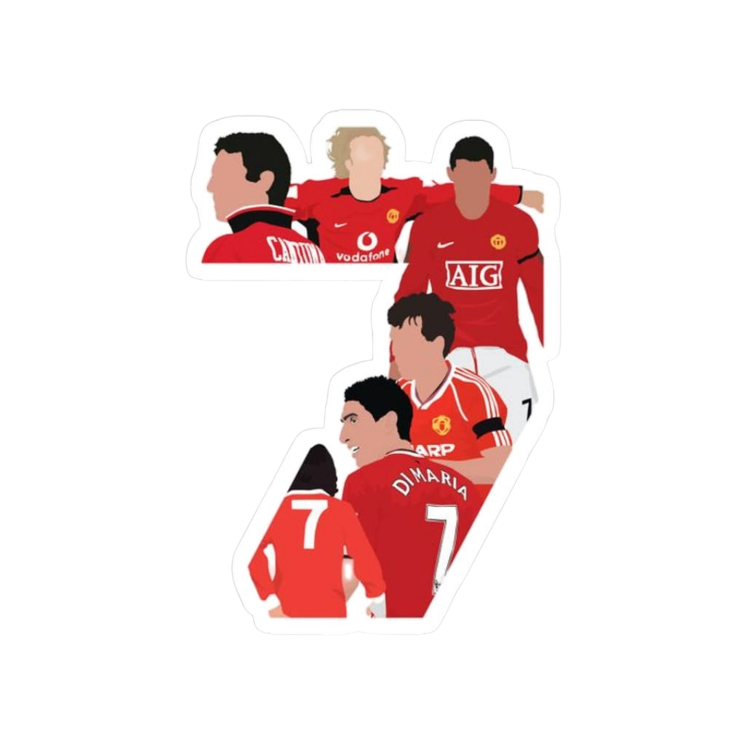 CR7 | Manchester United Premium Sticker | Football Club