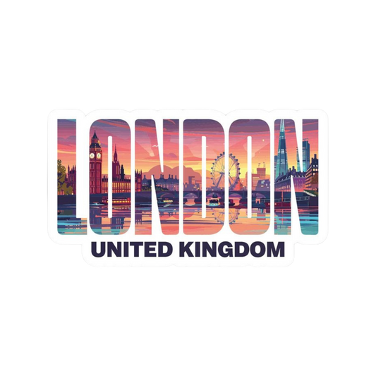 England-United Kingdom | Country Premium Sticker | Country, Flag & Travel Sticker