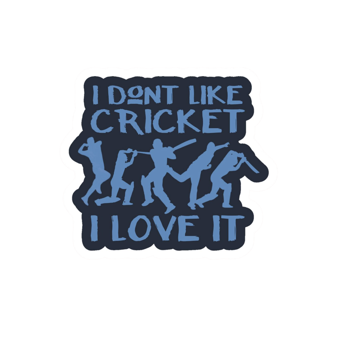 Cricket Lovers Sticker 8