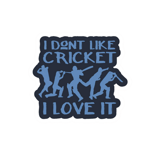 Cricket Lovers Sticker 8