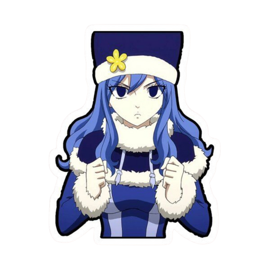 Juvia Lockser Fairy Tail Sticker | Water Mage Premium Sticker