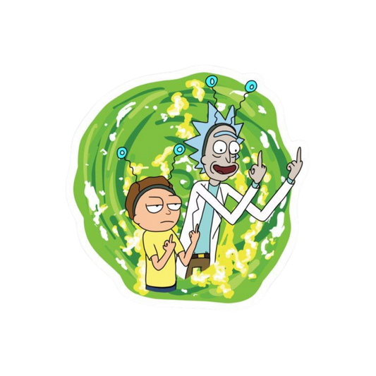 Hall of Rick and Morty | Rick and Morty Sticker | TV Series