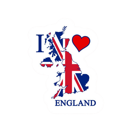 England-United Kingdom 2 | Country Premium Sticker | Country, Flag & Travel Sticker