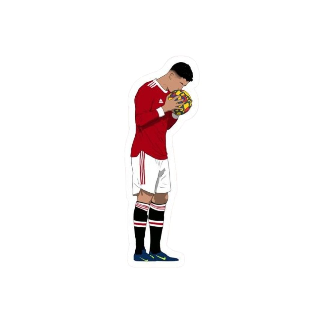 Man U | Manchester United Premium Sticker | Football Club