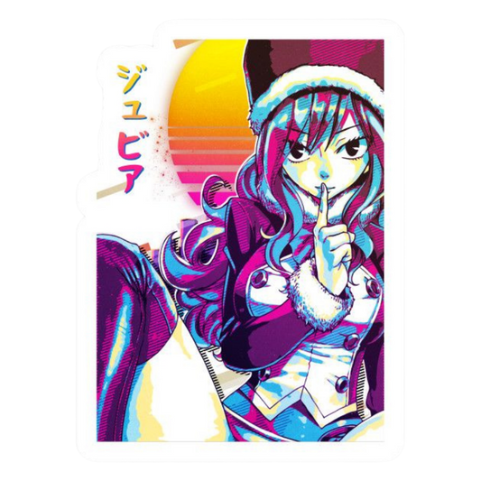 Juvia Lockser Fairy Tail Sticker 2 | Water Mage Premium Sticker