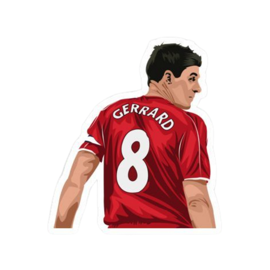 Gerrad | Manchester United Premium Sticker | Football Club