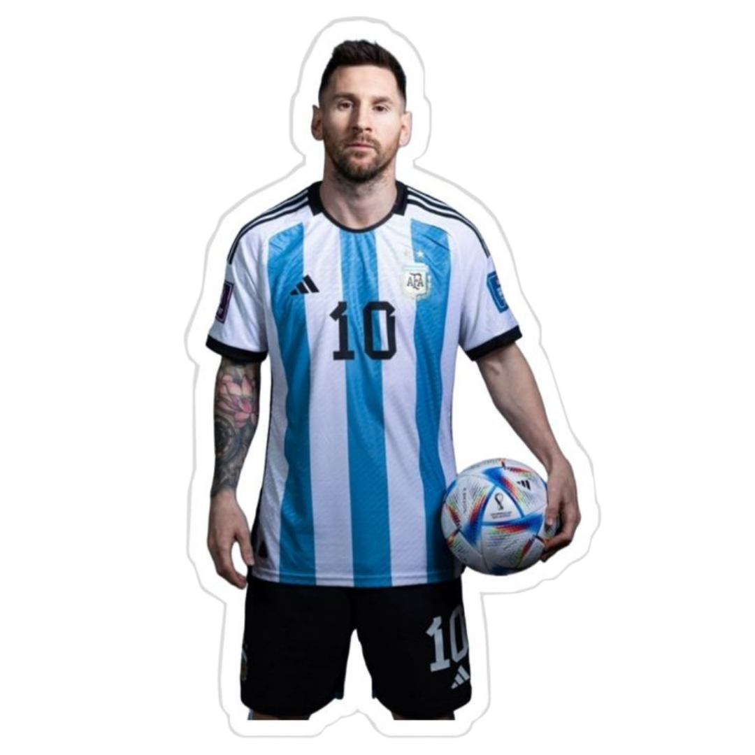 Messi 52 | Leo Messi Premium Football Sticker | Legendary Footballer ...